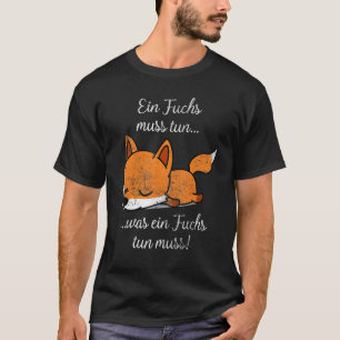 T-shirt Dormir Pyjamas Robe de nuit Fox 1