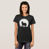 T-shirt Dormir Pyjamas Robe de nuit Mouton (Devant entier)