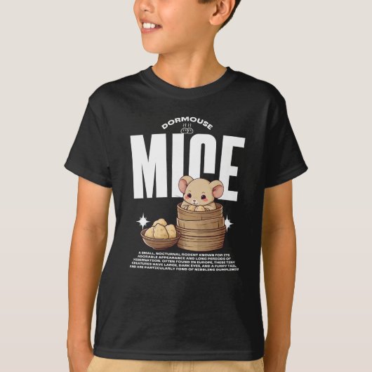 T-shirt Dormouse - souris (Devant)