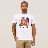 T-shirt Dorner vit pièce en t (Devant entier)