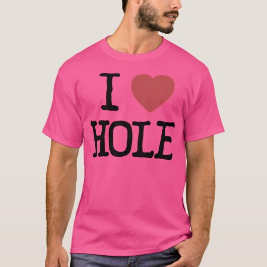 T-shirt Dorohedoro I Love Hole (Devant)