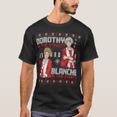 T-shirt Dorothy Dans Les Rues Blanche Dans Les Feuilles (Devant)