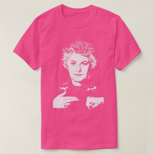 T-shirt Dorothy Zbornak Diriger les bijoux Bea Arthur Homm (Design devant)