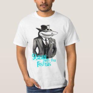T-shirt Dors avec les poissons