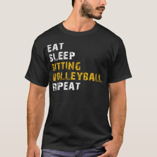 T-shirt dort assis volley