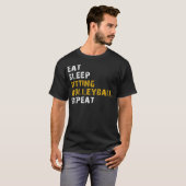 T-shirt dort assis volley (Devant entier)