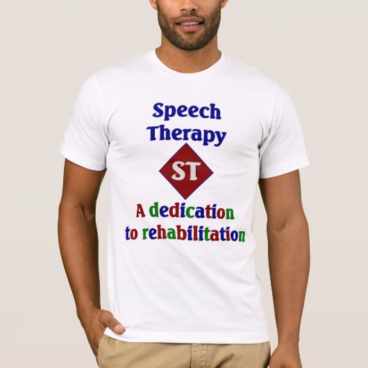 T-shirt d'orthophoniste (Devant)
