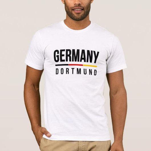 T-shirt Dortmund Allemagne (Devant)