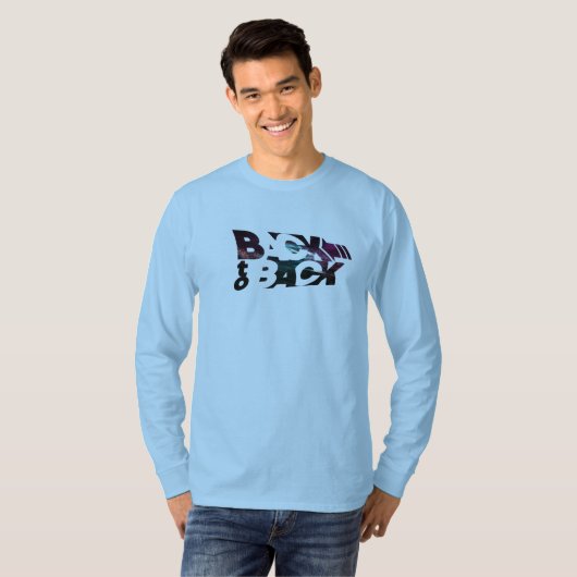 T-shirt Dos à Dos | Homme Manches Longues (Devant entier)