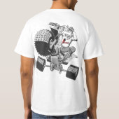 T-shirt dos de bande dessinée de www.AirFoolers.com (Dos)