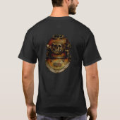 T-shirt Dos de plongeur de crâne (Dos)