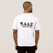 T-shirt Dos de sport de 5442 Microfiber (Dos entier)