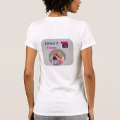 T-shirt Dos d'équipe de Tanas - bicyclette (Dos)