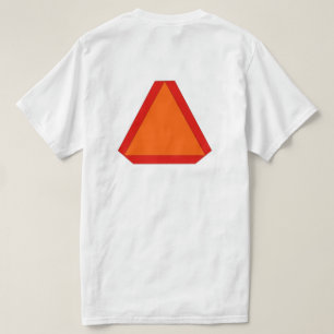 T-shirt Dos lent de signe de sécurité de cavaliers de