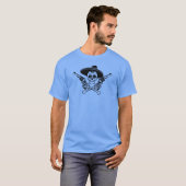 T-shirt Dos Pistoles drôle (Devant entier)
