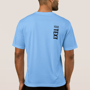 T-shirt Dos Side Design Imprimer Mens Sport Activewear