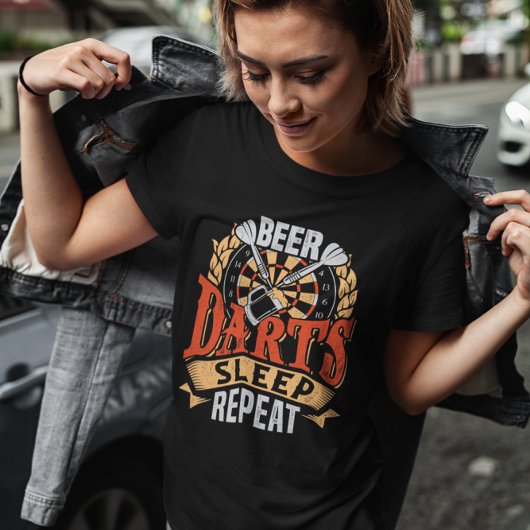 T-shirt Dose de bière Répéter - Accueil Bar Cadeau