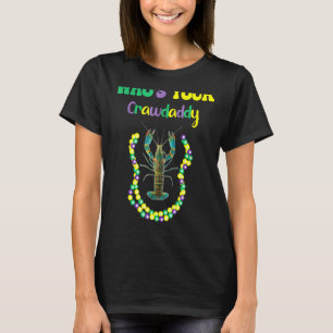 T-shirt Dose Votre Crawdaddy Crawfish Jester perles Couleu