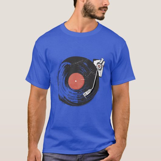 T-shirt Dossier de vinyle (Devant)