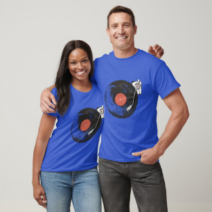 T-shirt Dossier de vinyle