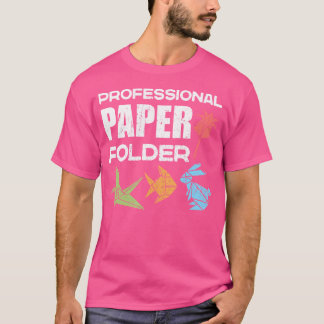T-shirt Dossier papier professionnel Origami Master