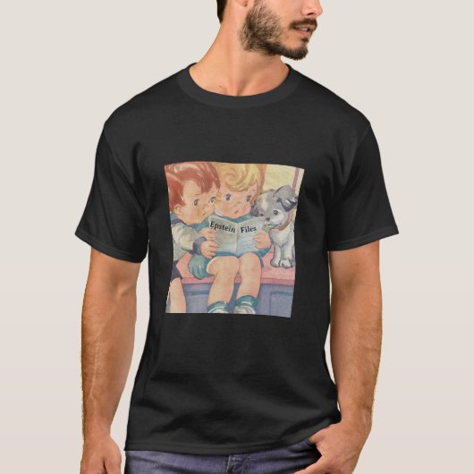 T-shirt Dossiers Epstein (Devant)