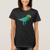 T-shirt Dot Day Rex Dinosaur Polka Dot Pattern Internatio (Devant)