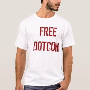 T-shirt Dotcom libre