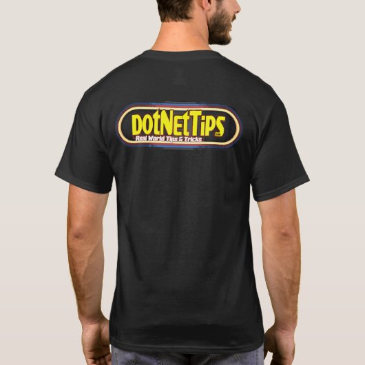 T-shirt dotNetDave - Rockin' the Code World depuis 1994 (Dos)