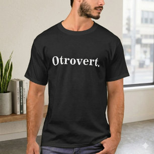 T-shirt d'otrovert (mi-introverti, mi-extraverti)