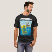 T-shirt D'où viennent les bâtonnets de poisson. (Devant entier)