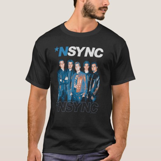 T-shirt Double affichage officiel NSYNC (Devant)