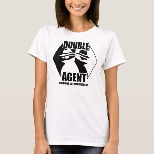 T-shirt Double agent (Devant)