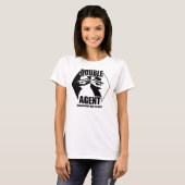T-shirt Double agent (Devant entier)