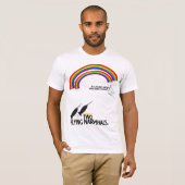 T-shirt Double arc-en-ciel (Devant entier)