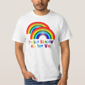 T-shirt Double arc-en-ciel (Devant)