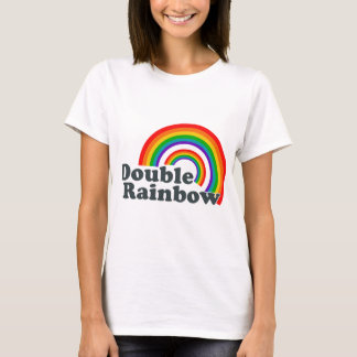 T-shirt Double arc-en-ciel (accessoires)