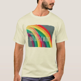T-shirt Double arc-en-ciel ! Complètement dessus !