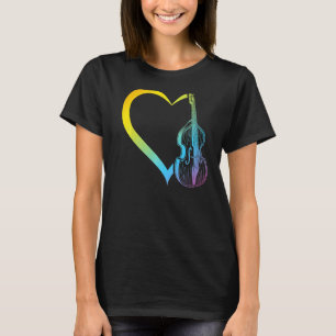 T-shirt Double Basse Coeur Double Baid Double Basse Premi