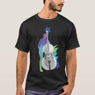 T-shirt Double basse Double bassiste Idée de l'instrument