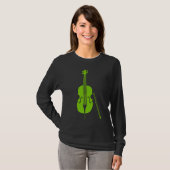 T-shirt Double basse - Martian Green (Devant entier)