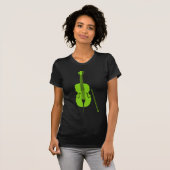 T-shirt Double basse - Martian Green (Devant entier)