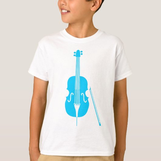 T-shirt Double basse - Sky Blue (Devant)