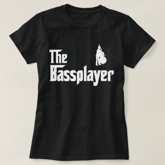 T-shirt Double bassiste (Design devant)