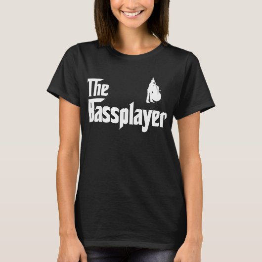 T-shirt Double bassiste (Devant)
