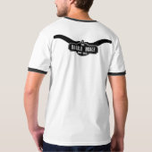 T-shirt Double BBQ de Shack de fumée de deux (Dos entier)