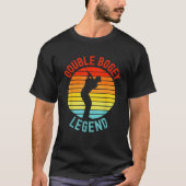 T-shirt Double Bogey Legend Golf Lover Golfer Player Mens (Devant)