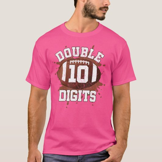 T-shirt Double chiffres Décorations d'anniversaire garçon (Devant)