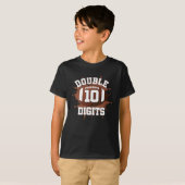 T-shirt Double chiffres Décorations d'anniversaire garçon (Devant entier)