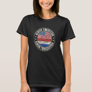 T-shirt Double citoyenneté American Paraguayen Paraguay Us
